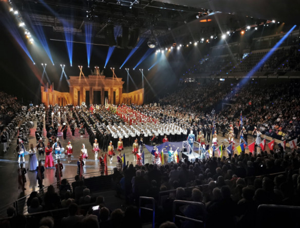 BERLIN TATTOO 2024, «ЛЬВІВСЬКІ ФАНФАРИ» ТА МАЖОРЕТКИ «ФЕЄРІЯ»