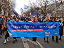 В БЕРЛИНЕ ПРОШЁЛ «ЖЕНСКИЙ МАРШ» ПРОТИВ АНТИСЕМИТИЗМА